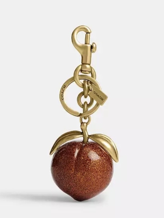 Coach Accessories - *NWT* COACH "The Summer I Turned Pretty" Peach Bag Charm